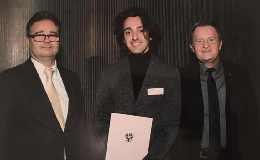 Abraham samino Premio Gobierno Austria Master musical