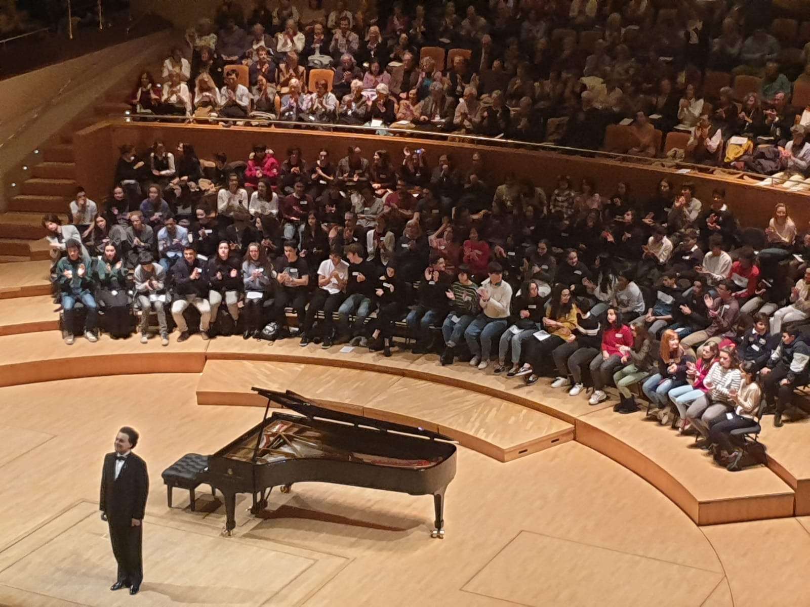 Asistencia al concierto del Pianista Evgeny Kissin en Madrid – Conservatorio Oficial de Música de Mérida "Esteban