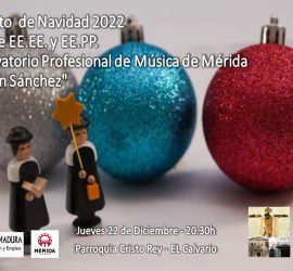 Concierto de Navidad 2022. Coros de Enseñanzas Elementales y Profesionales.