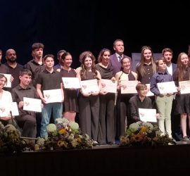 Alumnos premiados en el XXI Concurso para jóvenes músicos «Ciudad de Almendralejo»