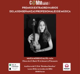 Premio Extraordinario de las Enseñanzas Profesionales de Música