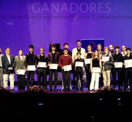 Premios obtenidos en el XXIII Concurso de Jóvenes Músicos de Almendralejo