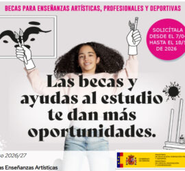 Becas generales para Enseñanzas Artísticas Profesionales 2026 27